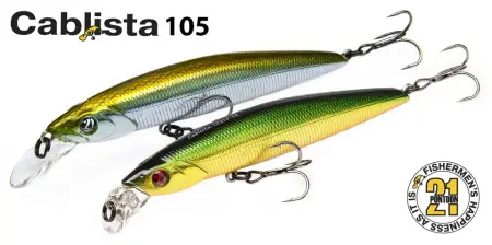 Воблер PONTOON21, Cablista 105F-SR, 105мм, 13.6 гр., 0.4-0.5 м.