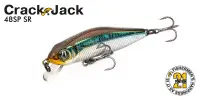 Воблер PONTOON 21, Crackjack 48SP-SR 48мм., 3.2гр. погруж.0.8-1.2 м.