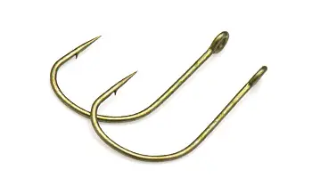 Одинарный крючок OWNER, 51652, колечко, зеленый