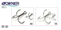 Тройной крючок OWNER ST-31BC