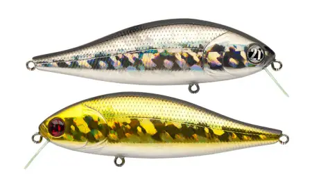 Воблер PONTOON21, Bet-A-Shiner 82SP-SR, 82мм, 12.7 гр., 0.2-0.4 м.