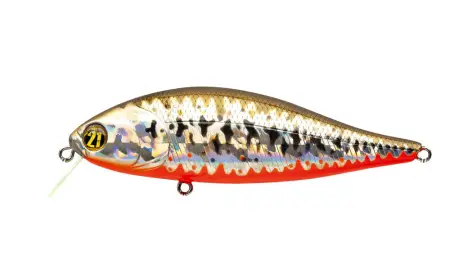 Воблер PONTOON21, Bet-A-Shiner 82F-SR, 82мм, 11.7 гр., 0.1-0.3 м.