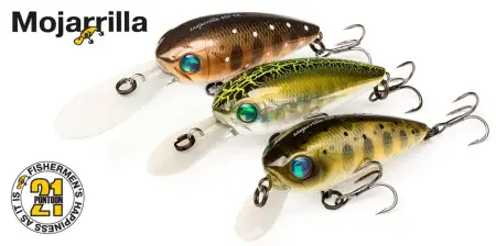 Воблер PONTOON 21, Mojarrilla 40F-SR, 40мм, 3.5 гр., 0.5-0.8 м.