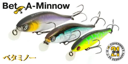 Воблер PONTOON21, Bet-A-Minnow 78SP-SR, 78мм, 7.8 гр., 0.3-0.5 м.