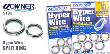 5196 SPLIT RING HYPER WIRE