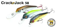 Воблер PONTOON 21, Crackjack 58SP-SR, 58мм., 5гр., погруж.0.8-1 м.