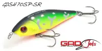 Воблер  GAD GOSH 70SP-SR,  70 мм, 10.5.гр, 1.0-1.2