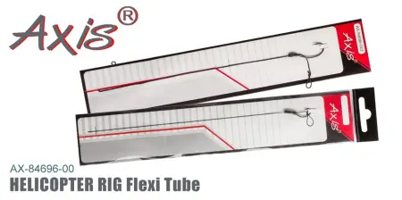 Поводок оснащенный AXIS AX-84696-00 HELICOPTER RIG FLEXI TUBE