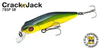 Воблер PONTOON 21, Crackjack 78F-SR, 78мм., 9.6гр., погруж.0.7-1 м.