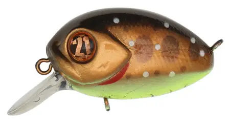 Воблер PONTOON21, Baby Red Rag 32F-SR, 32мм, 4,8 гр., 0.2-0.4 м.