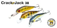 Воблер PONTOON 21, Crackjack 38F-SR, 38мм., 2.3гр., погруж.0.3-0.6 м.
