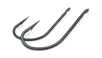 Одинарный крючок OWNER, 50609, лопатка, черный