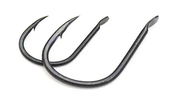 Одинарный крючок OWNER, 50044, лопатка, черный, кован.